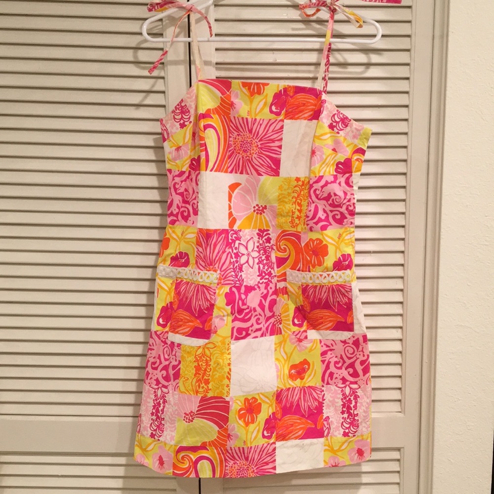 Lilly Pulitzer Kings Court Francesca Patch Dress